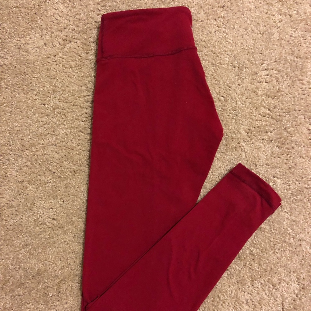 Lulu lemon full pant leggings size 6